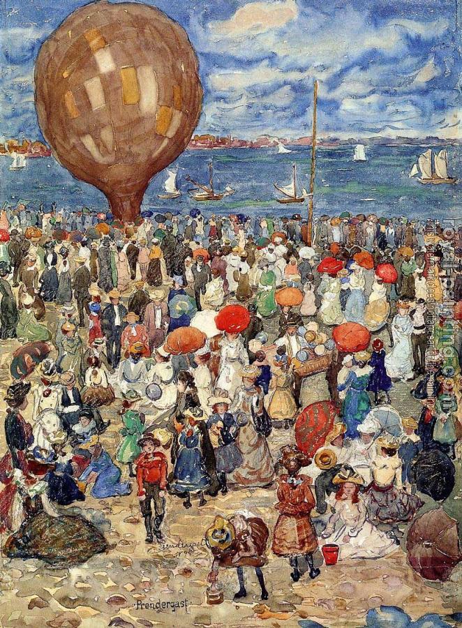 Maurice Brazil Prendergast : The Balloon